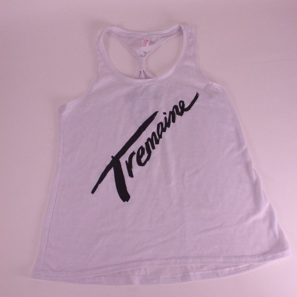 White Tremaine Dance Tank Top - Picture 3 of 5